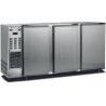 Arrière-bar Ext Noir Froid Ventilé Groupe Logé 3 portes pleines 466L