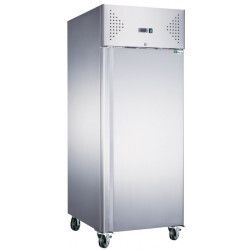 Armoire froide positive -2/+8°C Capacité 650L Ext inox 1 Porte pleine Groupe Logé