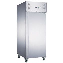 Armoire froide négative 650L Ext inox 1 Porte pleine Groupe Logé