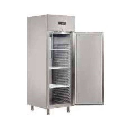 Armoire froide négative 610L Ext inox 1 Porte pleine Groupe Logé