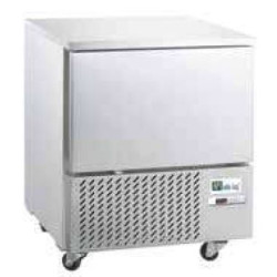 Cellule de refroidissement mixte GN1/1 et 600x400 sur roulettes 5 bacs R290