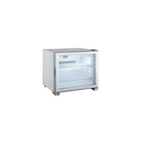Vitrine réfrigérée Négative à poser Porte vitrée sans affichage lumineux 49 litres