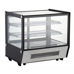 Vitrine réfrigérée Positive Droite Service arrière portes coulissantes 120 litres