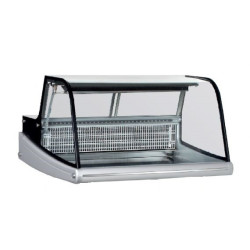 Vitrine réfrigérée à Poser Vitrage bombé L915mm sans chariot