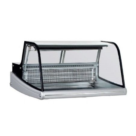 Vitrine réfrigérée à Poser Vitrage bombé L915mm sans chariot