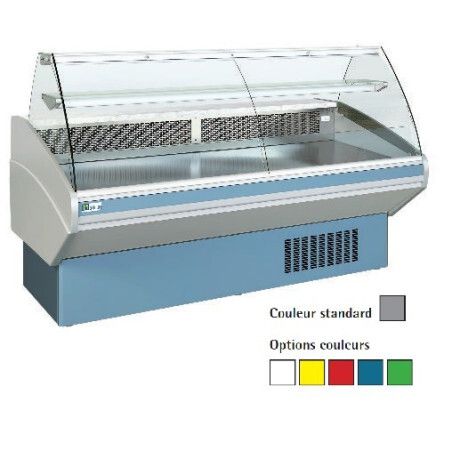 Vitrine d'exposition 2.00m Vitrage bombé Froid ventilé