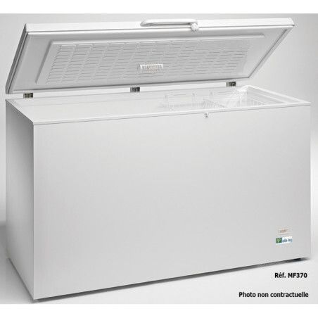 Congélateur bahut Couvercle basculant Capacité 376L