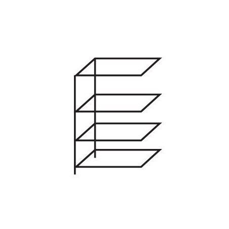 Kit Etagères Epoxy complément 4 niv 36x110 Cm