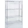 Kit Etagères Epoxy base 4 niv 54x110 Cm