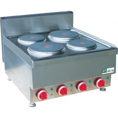 4 Plaques électriques P2x2 + 2x2,6Kw