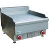 Plaque à snacker électrique 2 Zones de chauffe Surface de chauffe 596x510