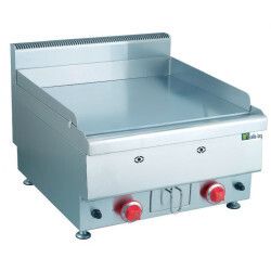 Plaque à snacker Gaz 2 Zones de chauffe Surface de chauffe 596x510