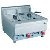 Friteuse électrique à poser Capacité 2 cuves 12.5L P17Kw