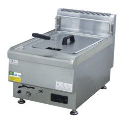 Friteuse Gaz à poser Capacité 10L 1 cuve P6Kw