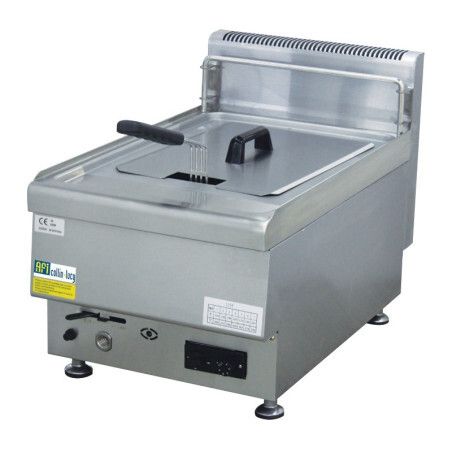 Friteuse Gaz à poser Capacité 10L 1 cuve P6Kw