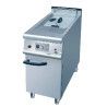 Friteuse Gaz sur coffre 1 porte Capacité 20L 1 cuve P15,5Kw