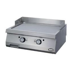 Grill gaz lisse Chrome Surface 800 x 700 2 zones cuisson P14Kw