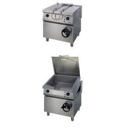 Sauteuse basculante Electrique 50L Puissance 7,5Kw