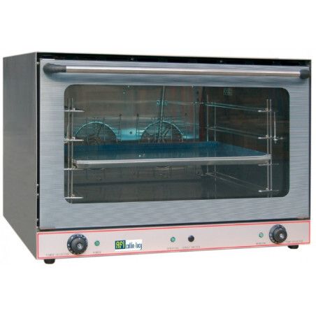 Four pâtissier avec Humidificateur manuel 4 niv 400x600 P6,4Kw