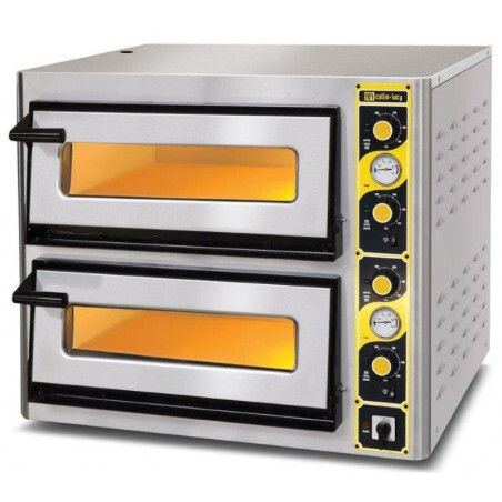 Four 2 chambres 8 Pizza D33mm Portes vitrées P10Kw