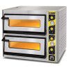 Four 2 chambres 8 Pizza D33mm Portes vitrées P10Kw