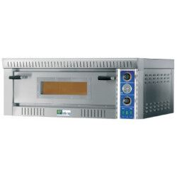 Four à pizza 1 Porte Vitrée 4 pizzas D34mm P4,8Kw