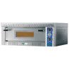Four à pizza 1 Porte Vitrée 6 pizzas D34mm P7,2Kw