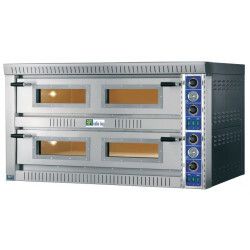 Four à pizza 2 Portes Vitrées 12 pizzas D34mm P14,4Kw