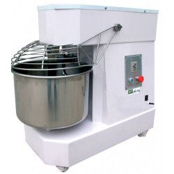 Pétrin 1 vitesse Tri 380 V Capacité 40L Cuve Diamètre 450 Ht 270mm