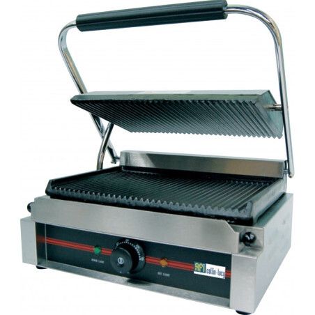 Grill de contact Plaque rainurée 230x220 P1,8Kw