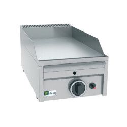 Plaque à snacker Gaz rainurée 1 Zone de chauffe