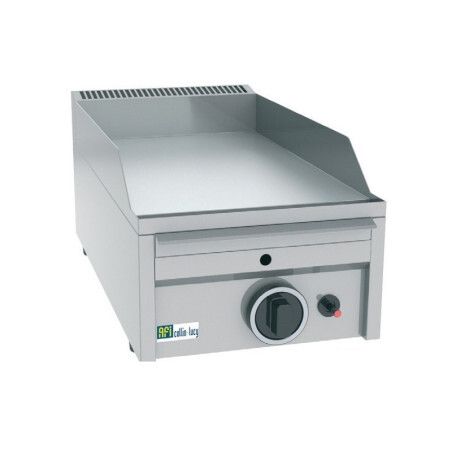 Plaque à snacker Gaz rainurée 1 Zone de chauffe