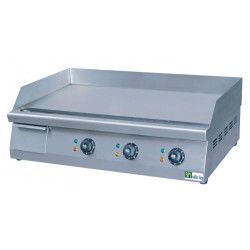 Plaque à snacker lisse 3 Zones de cuisson 750x400 P9Kw