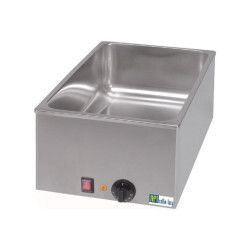 Bain Marie de table Bac GN1/1 Sans vidange P1,4Kw