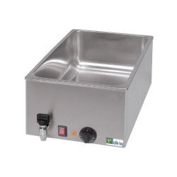Bain Marie de table Bac GN1/1 Avec robinet de vidange P1,4Kw