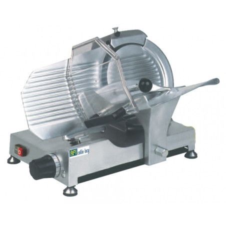 Trancheur à courroie Aluminium anodisé Diamètre 250 Capacité de coupe 240x190 P210W