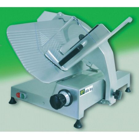 Trancheur à pignons Aluminium anodisé Diamètre 350mm Capacité de coupe 320x240 P520W