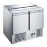 Saladette 2 Portes Profondeur 700mm Dessus Bacs GN1/1 240 litres