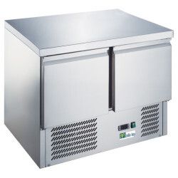 Saladette 2 Portes Profondeur 700mm Sans dessus 240 litres