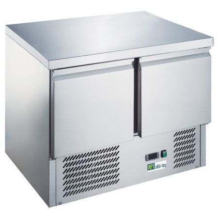 Saladette 2 Portes Profondeur 700mm Sans dessus 240 litres