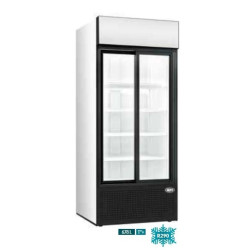 Refroidisseur de bouteilles 2 portes vitrées coulissantes 678L R290
