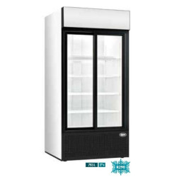 Refroidisseur de bouteilles 2 portes vitrées coulissantes 793L R290