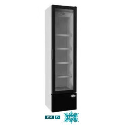Refroidisseur de bouteilles 1 porte vitrée battante 225L R600