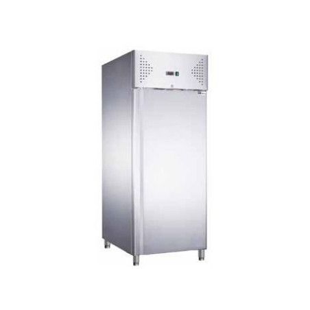 Armoire froide positive 600L Ext inox 1 porte GN2/1 Groupe Logé