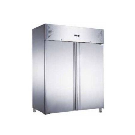 Armoire froide négative 1200L Ext inox 2 portes GN2/1 Groupe Logé