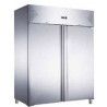 Armoire froide négative 1200L Ext inox 2 portes GN2/1 Groupe Logé