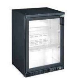 Arrière-bar Ext Noir Groupe Logé 1 Porte vitrée battante 142L