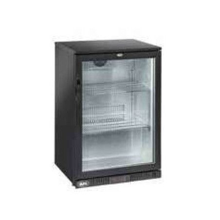 Arrière-bar Ext Noir Groupe Logé 1 Porte vitrée battante 133L