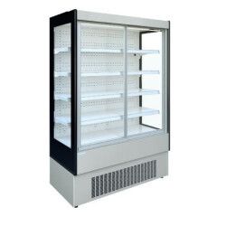 Vitrine murale Ventilée Groupe logé 2 Portes coulissantes vitrées Surface 1,48m²