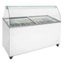 Présentoir crème glacée Vitrine en verre 467L